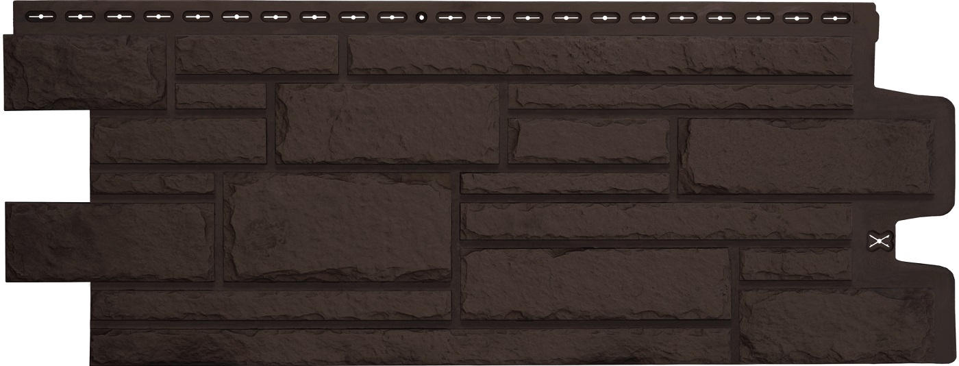 Фасадная панель Камелот Classic Шоколадный