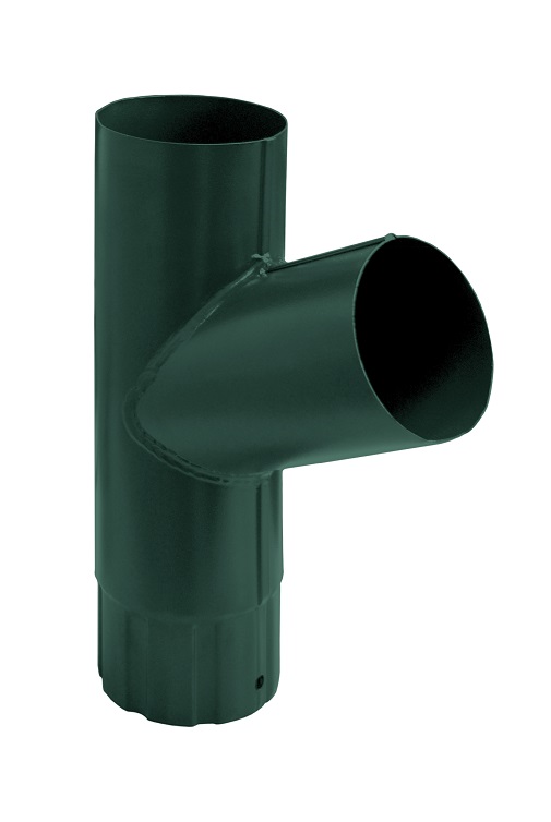 Тройник трубы 125/90 Rooftop dRain Ral 6005
