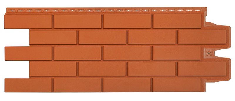 Фасадная панель Клинкерный кирпич Classic Терракотовый