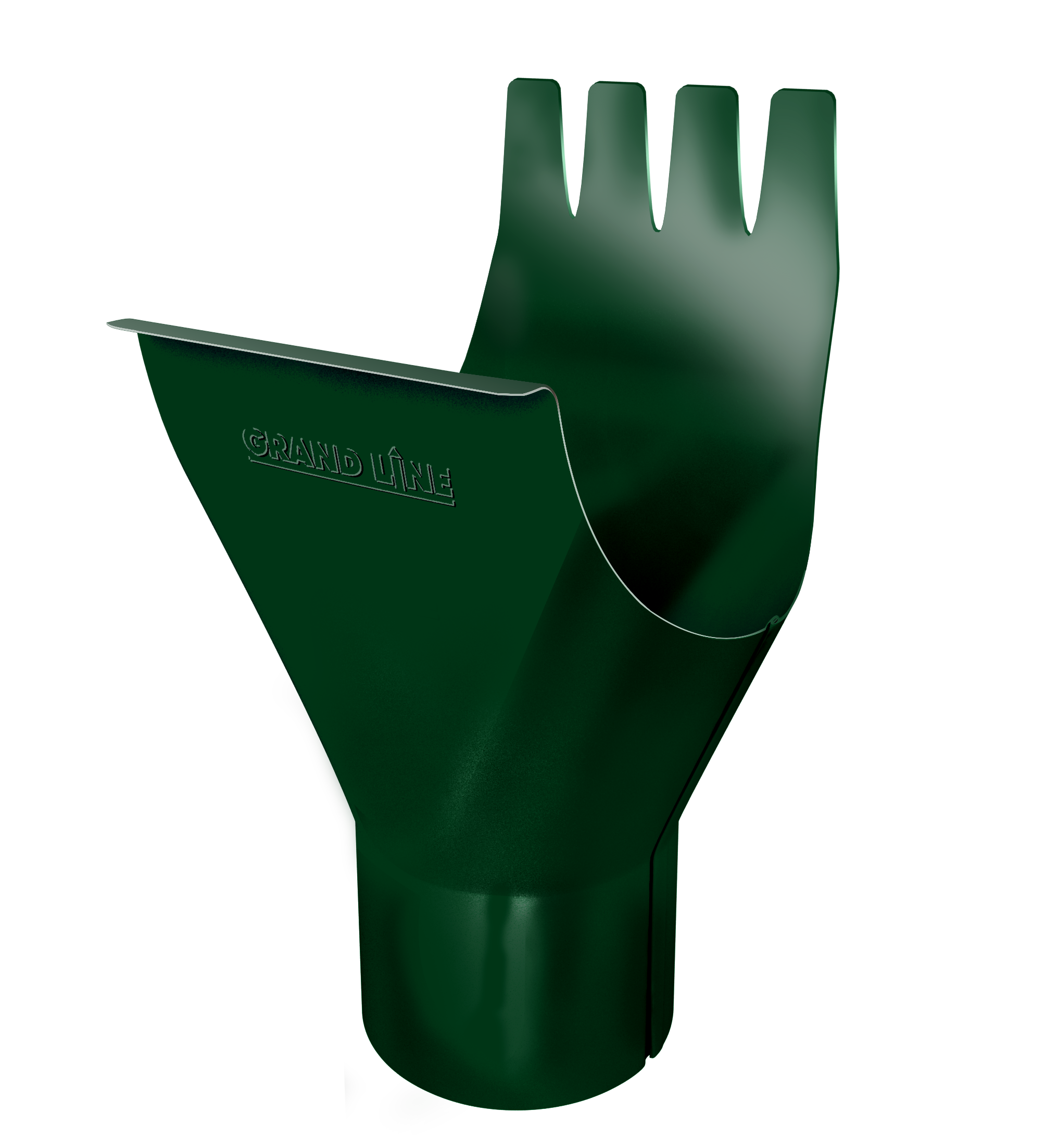 Воронка желоба 125/90 Rooftop dRain Ral 6005