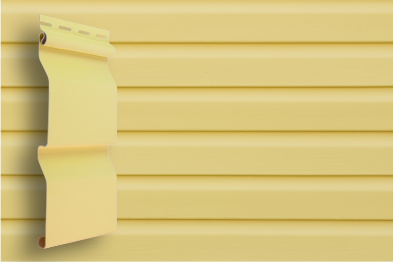 Сайдинг D4 Корабельный брус слим Classic Standart Золотой песок