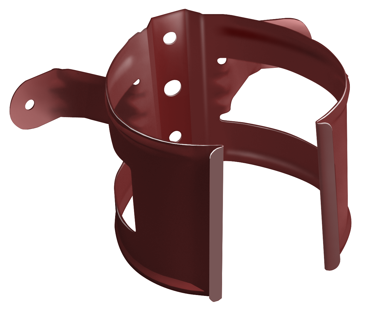 Держатель трубы (дерево) 125/90 ПО RR 29