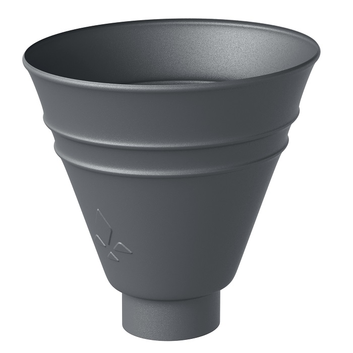 Воронка водосборная круглая 125/90 PU Matt