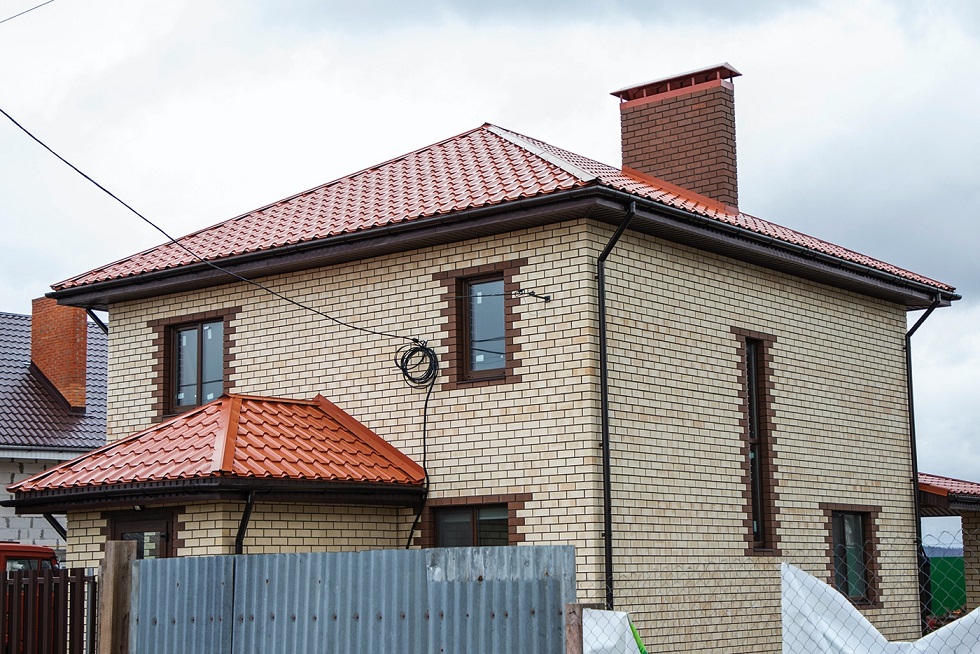 Grand Line: Металлочерепица Камея Rooftop Бархат 0,5 мм