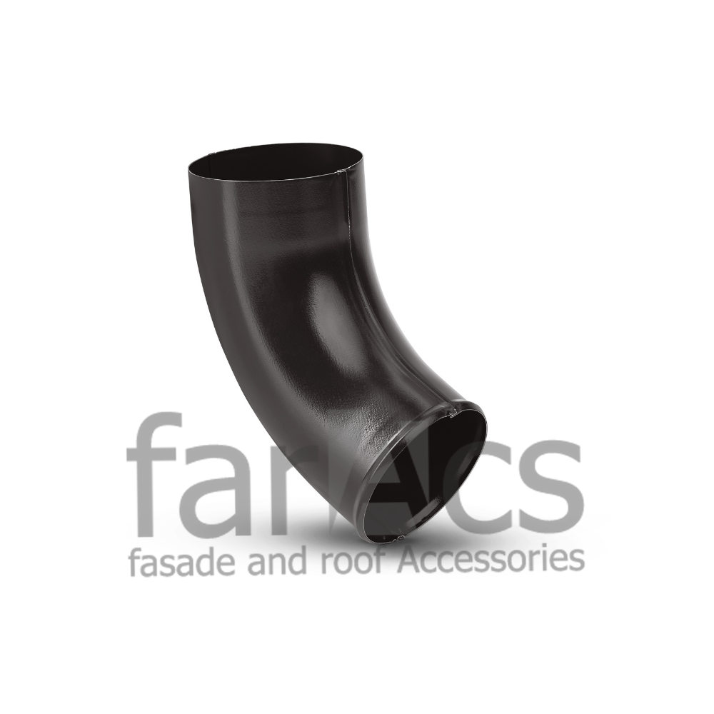 Отвод трубы 125/90 RR 32