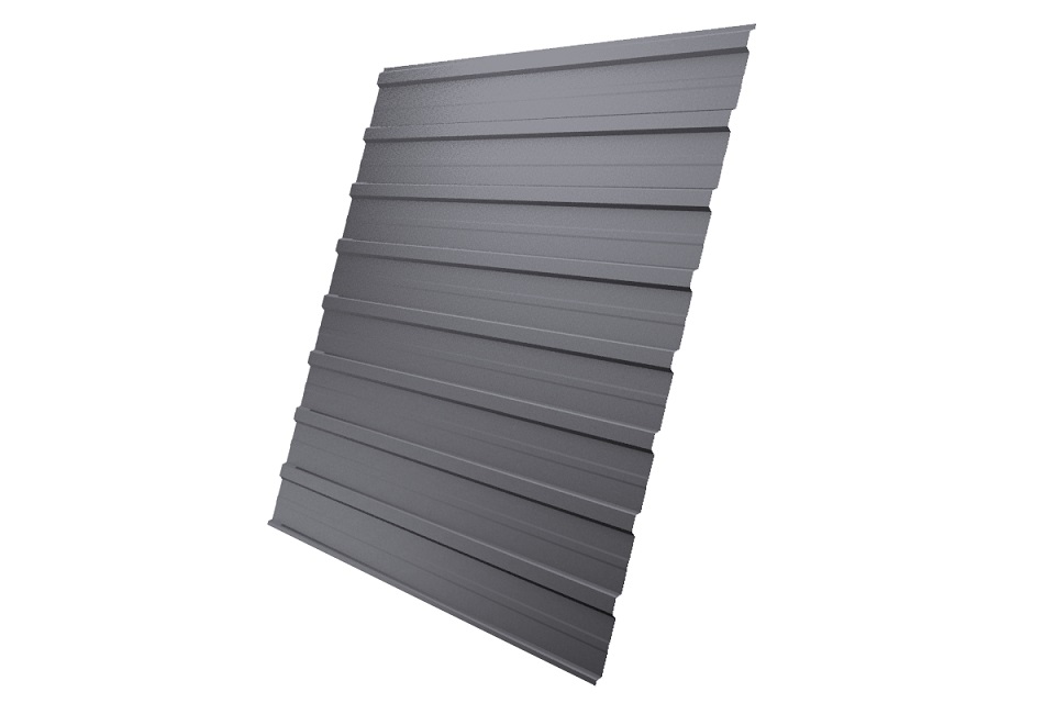 Профнастил C-10 Сатин 0,5 мм Ral 7004