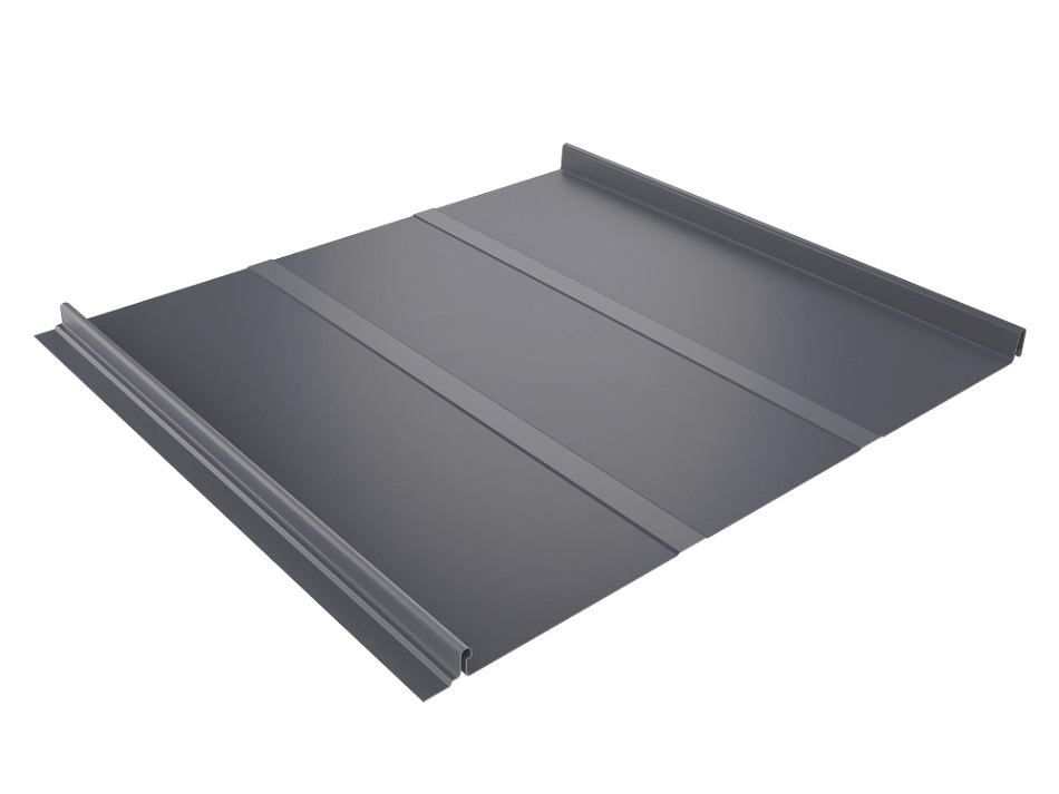 Кликфальц Line Satin 0,5 мм Ral 7004