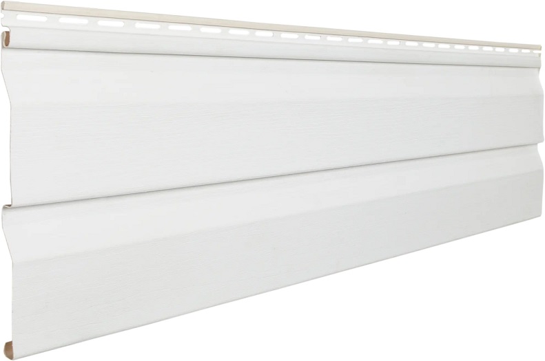 Сайдинг Альта-Сайдинг Корабельный брус Белый