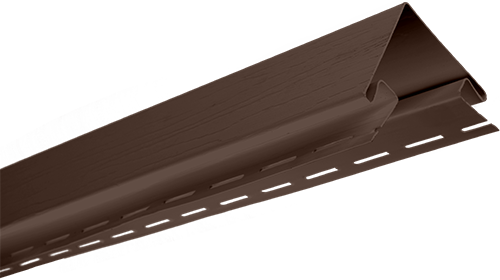 Планка наружный угол Альта-Сайдинг Коричневая