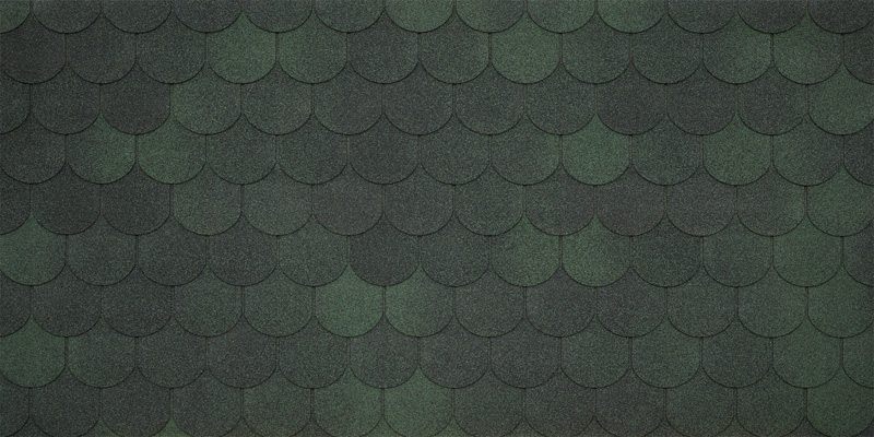 Гибкая черепица Comfort Assisi Verde 473