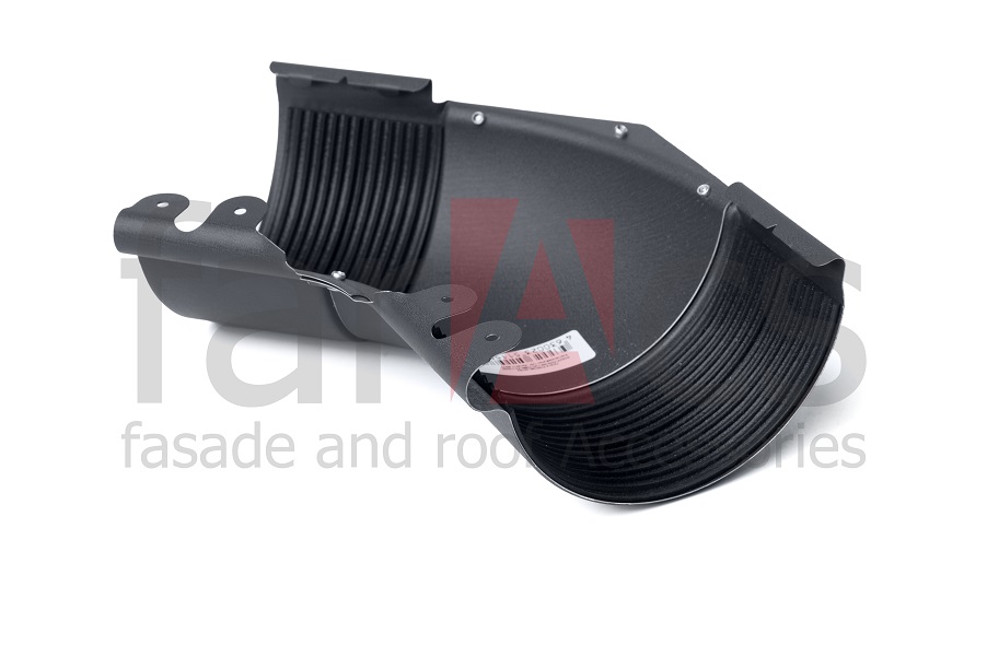 Угол желоба внутренний 135° 125/90 MATT Ral 7024