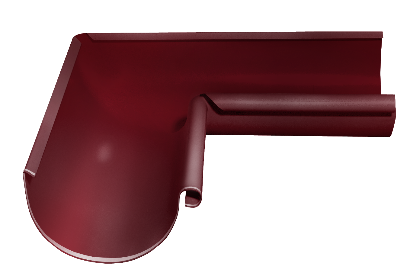 Угол желоба внутренний 90 гр. 125/90 Rooftop dRain Ral 3005