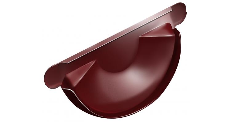 Заглушка желоба 125/90 ПО Ral 3011