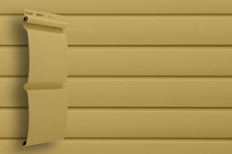 Сайдинг D4,8 Блок-хаус Color Plus Карамельный