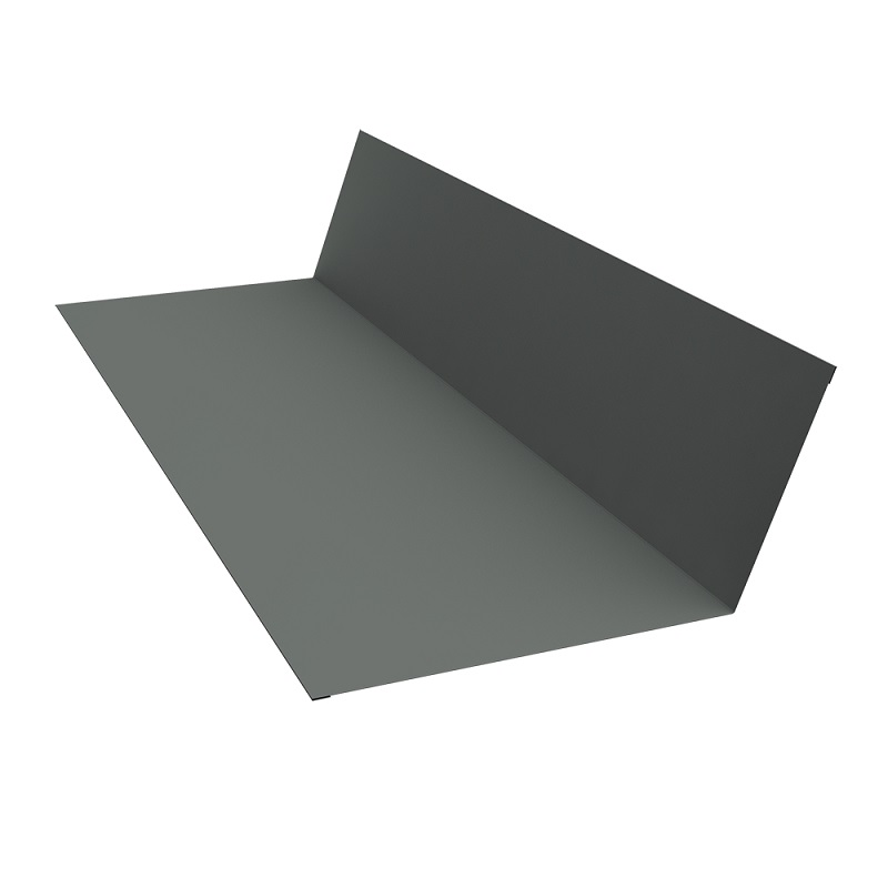 Планка примыкания 150х250 мм Полиэстер 0,45мм Ral 7005