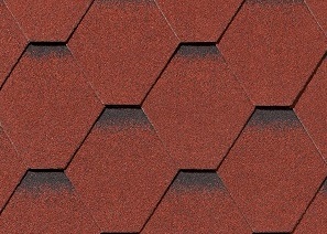 Красный с оттенением