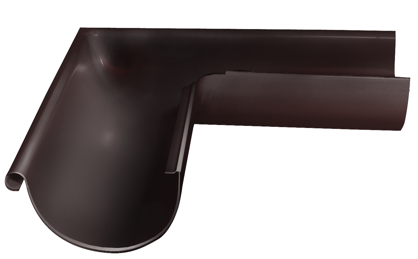 Угол желоба внешний 90 гр.125/90 Rooftop dRain Ral 8017