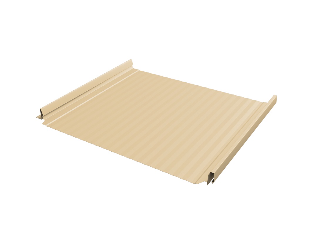 Кликфальц Pro Gofr Satin 0,5 мм Ral 1015