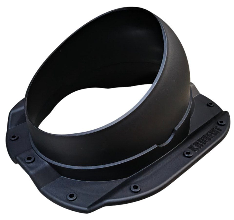 Основание вент трубы для профнастила С-20 Base-VT Prof 20 125-150 Ral 9005