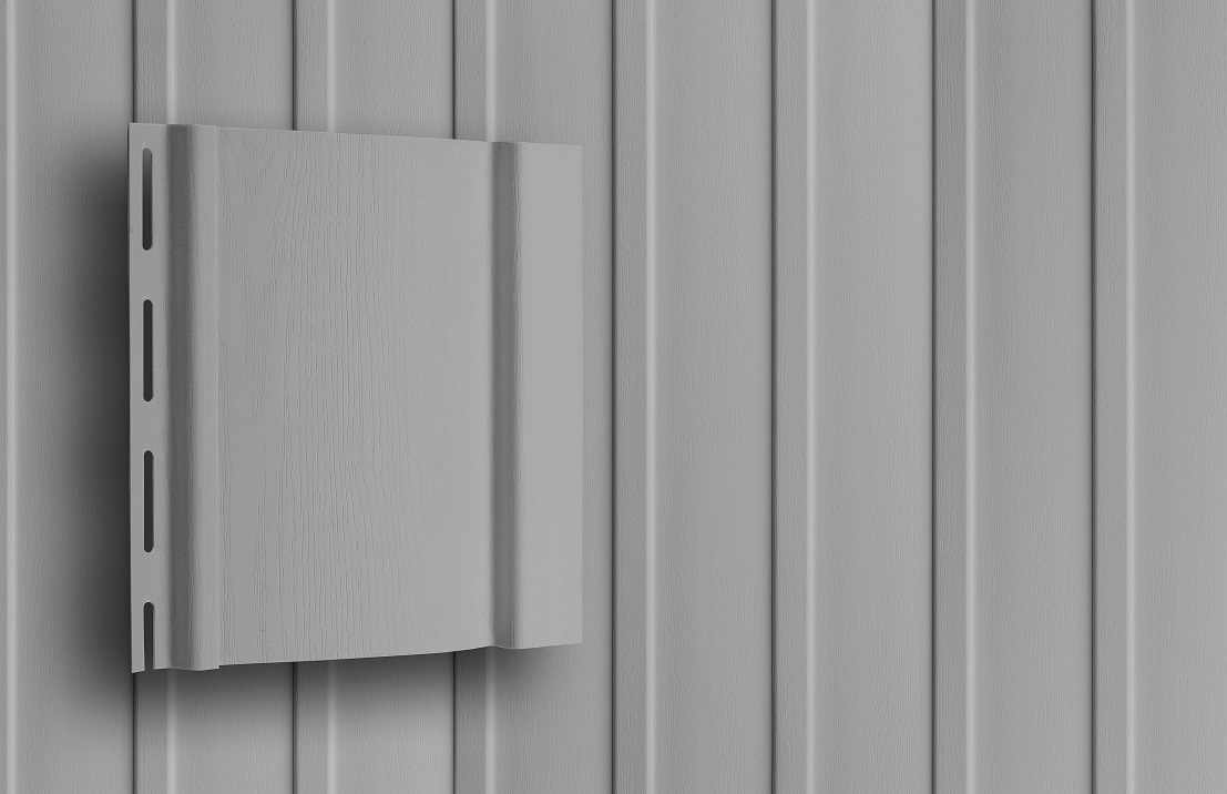 Сайдинг S6,3 Вертикальный Standart Серый