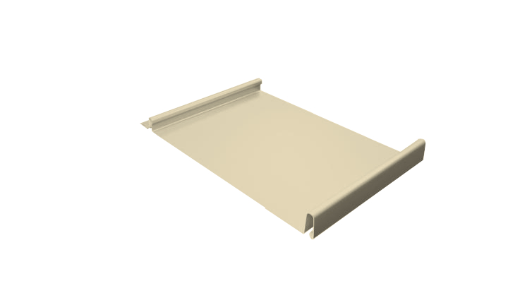 Кликфальц Сатин 0,5 мм Ral 1015