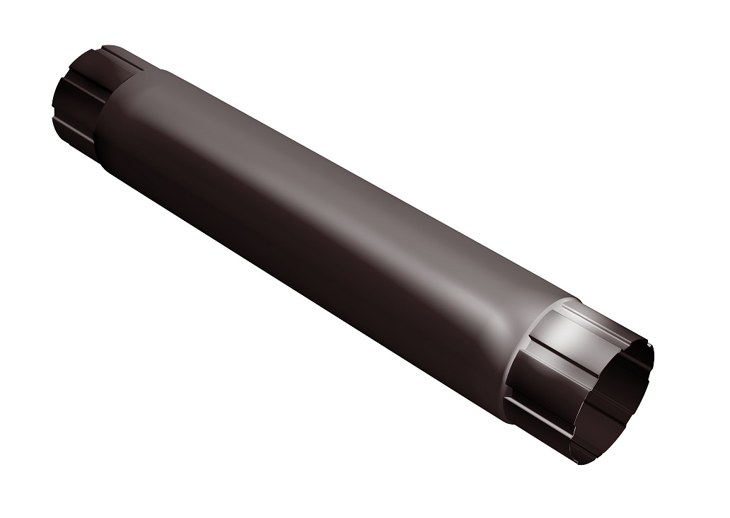 Труба водосточная 150/100 Rooftop dRain 1 м Ral 8017