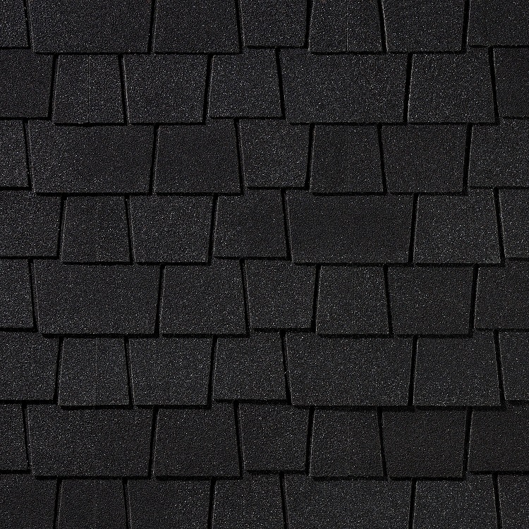 Гибкая черепица Timber Черное дерево