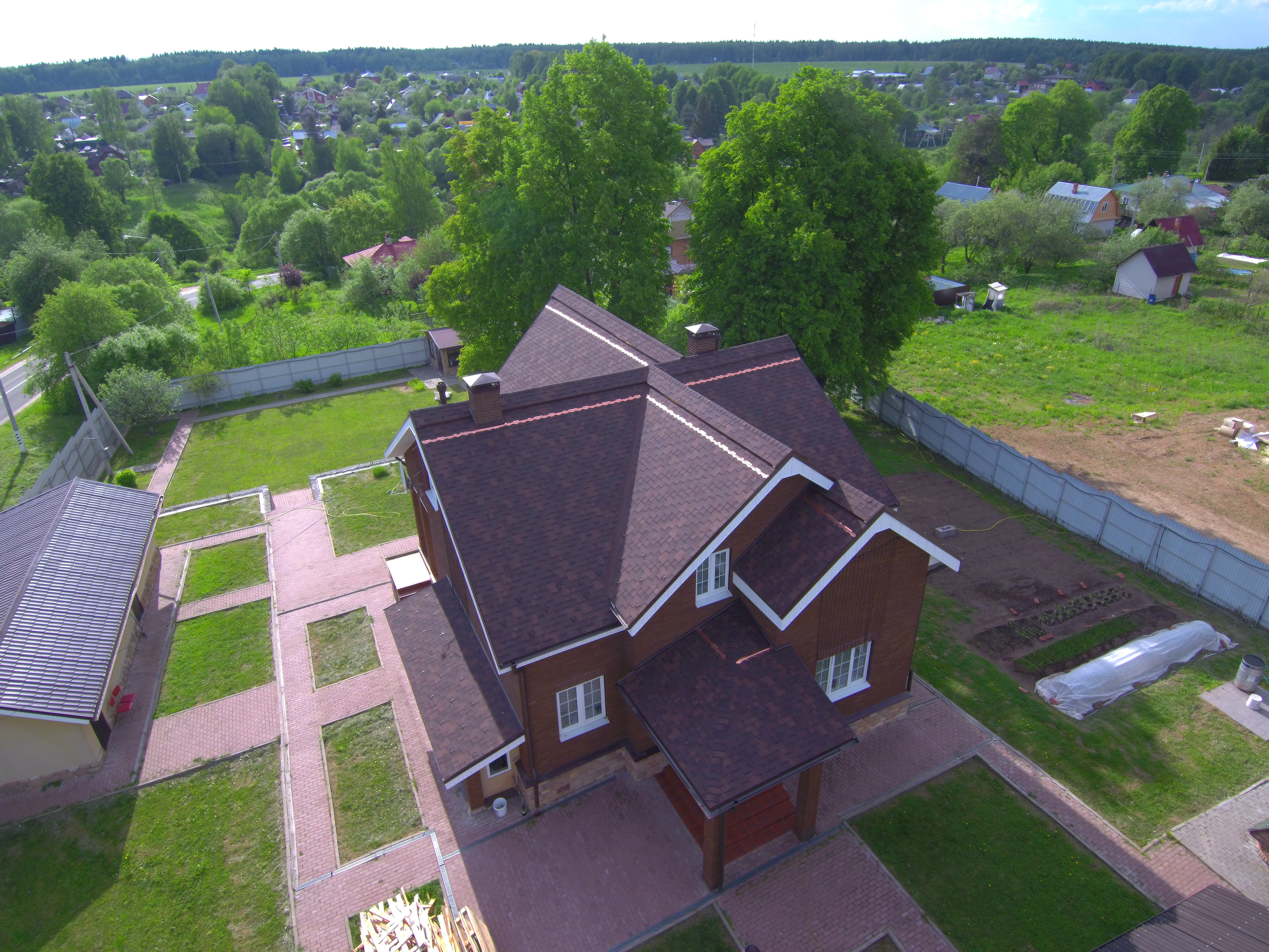 Объект №3 Гибкая черепица реконструкция