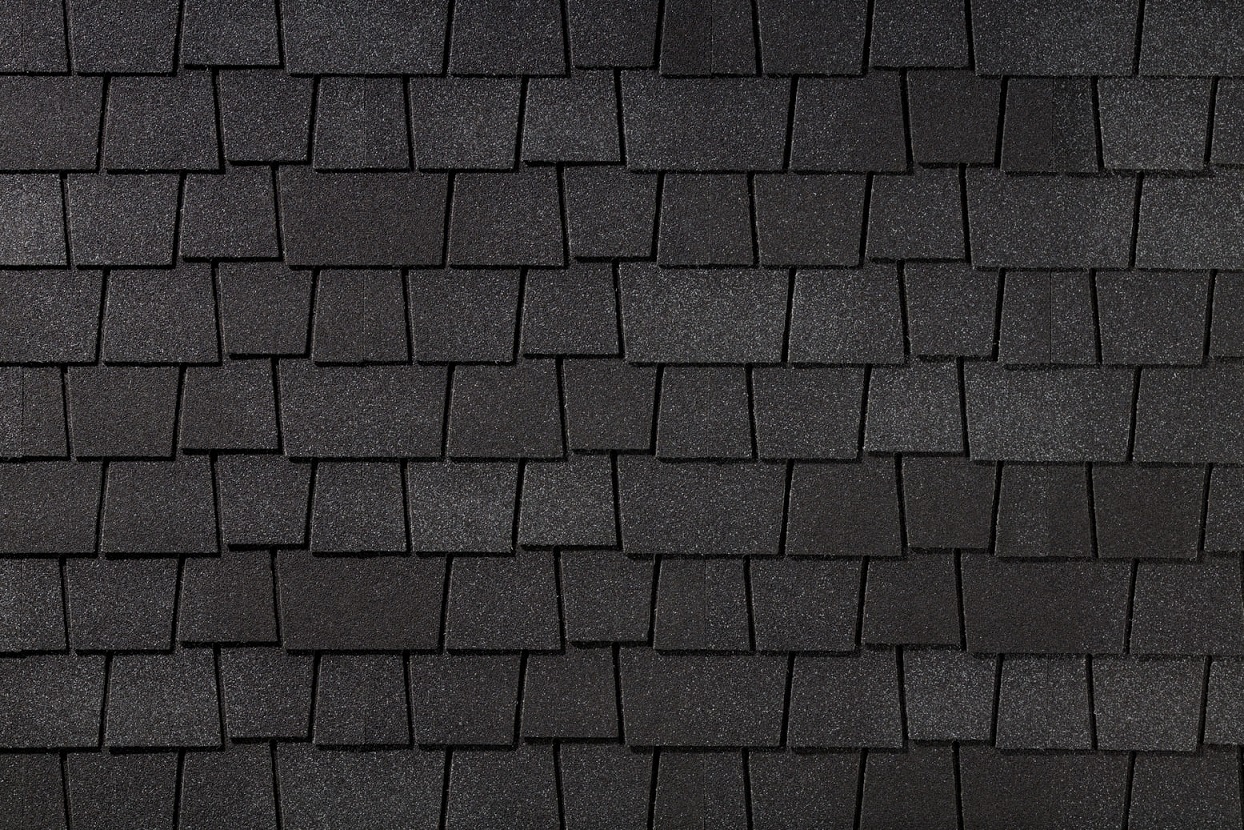 Гибкая черепица Премиум Эстейт Черный градиент