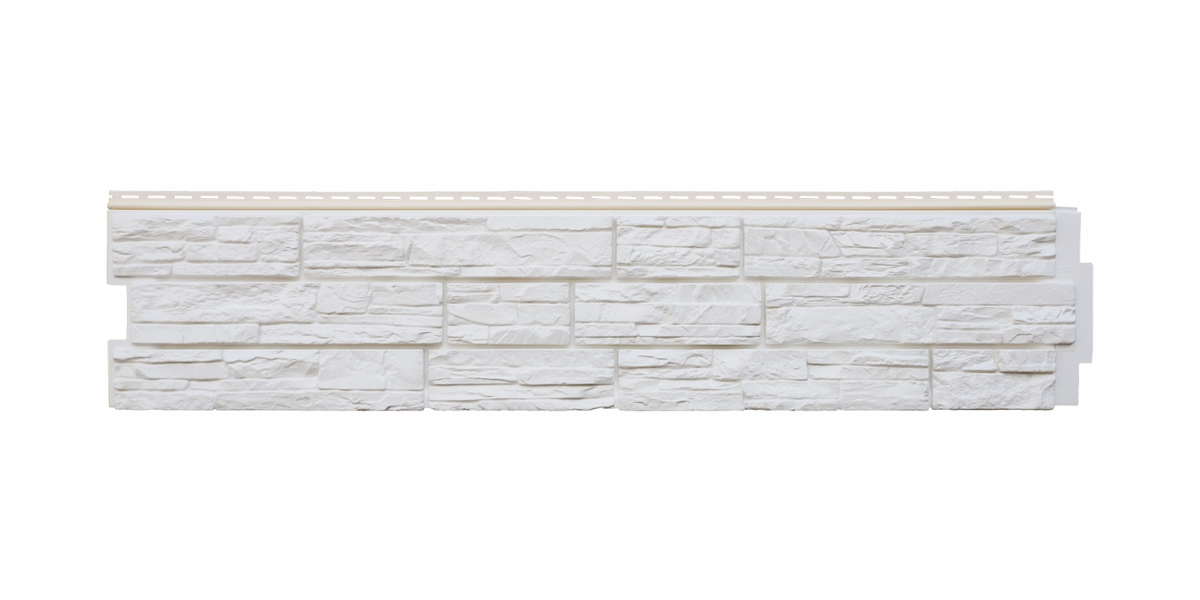 Фасадная панель ЯФАСАД Крымский сланец Мел