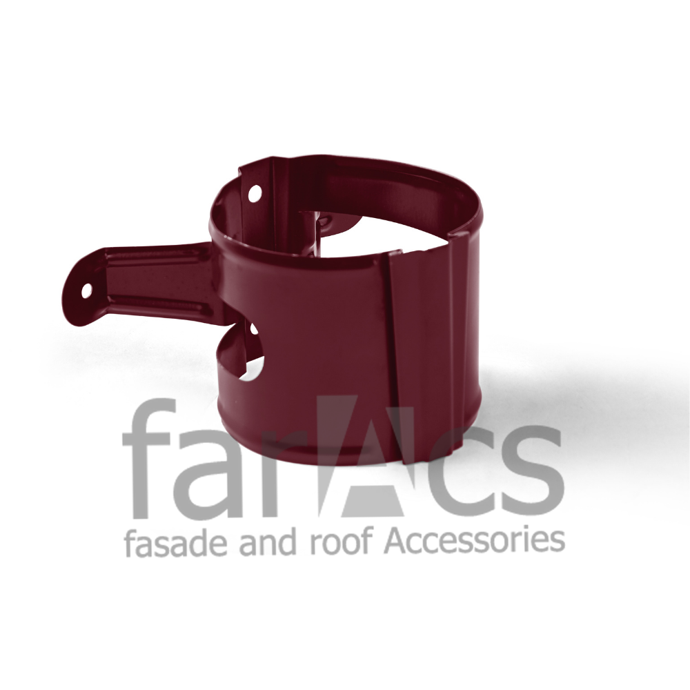 Крепление трубы на дерево 125/90 Ral 3005