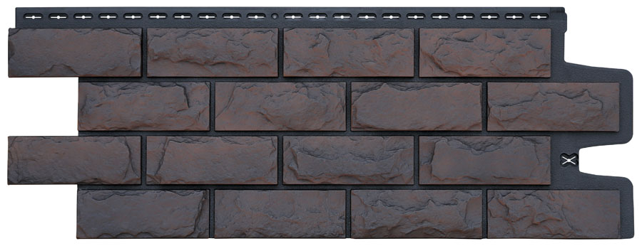 Фасадная панель Колотый камень Design Plus