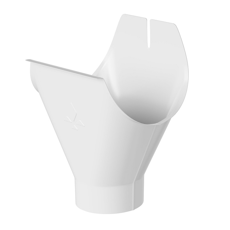 Воронка желоба 125/90 PU Ral 9003