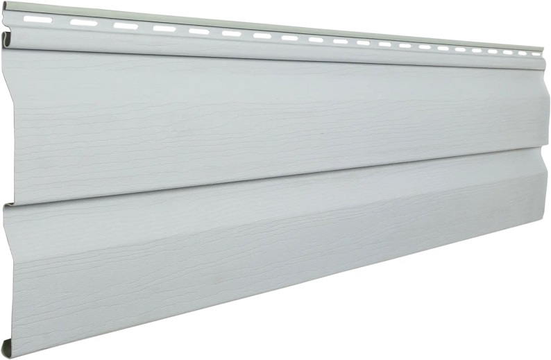 Сайдинг Альта-Сайдинг Корабельный брус Светло-серый