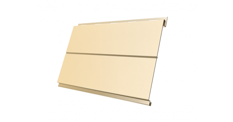 Сайдинг Вертикаль line Satin 0,5 мм Ral 1015