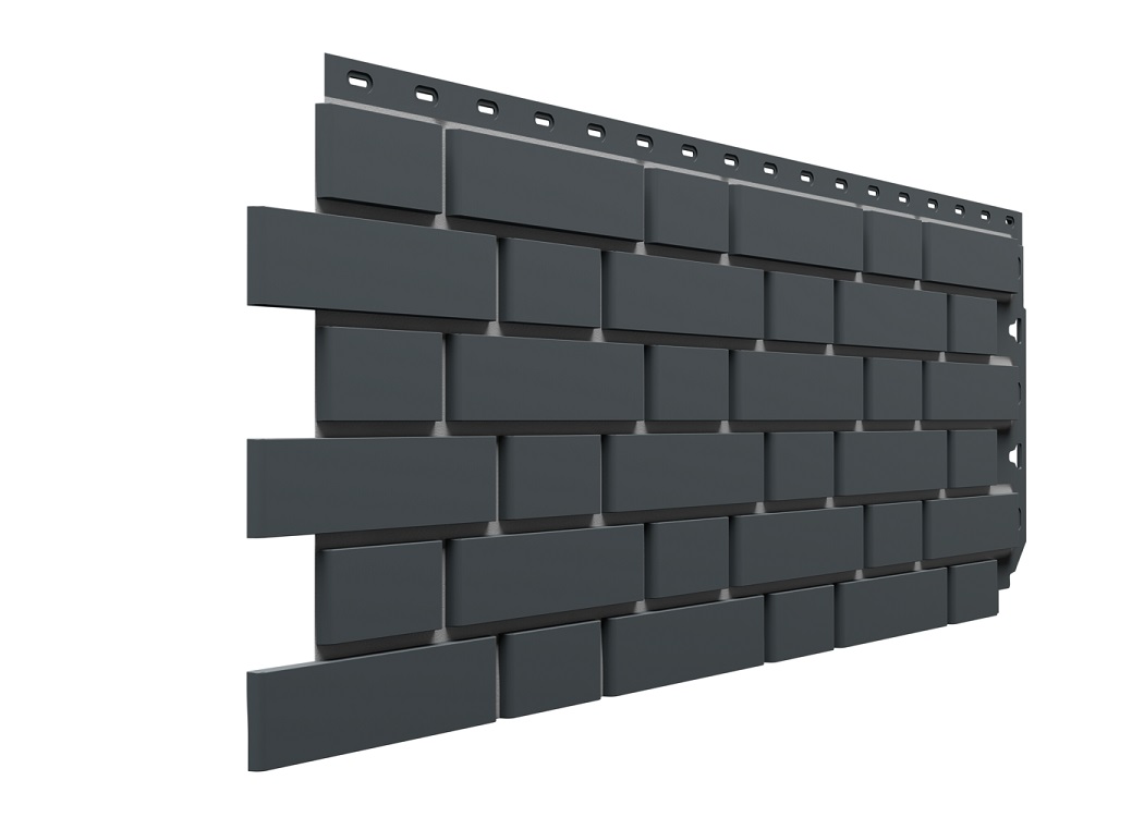 Фасадная панель Standard Флемиш Темно-серый