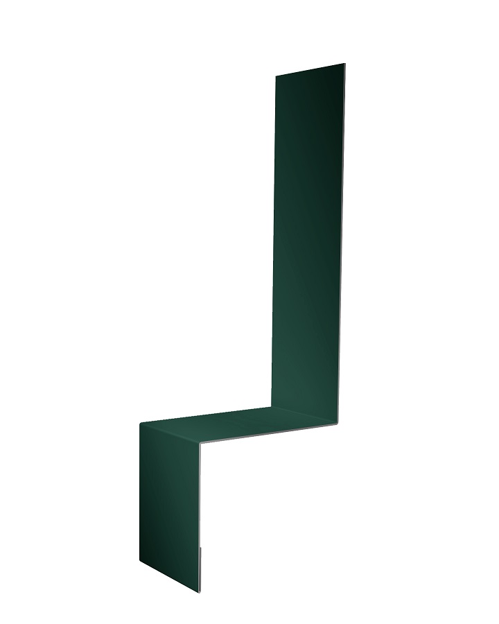 Примыкание боковое фальц Драп 0,45 мм Ral 6005