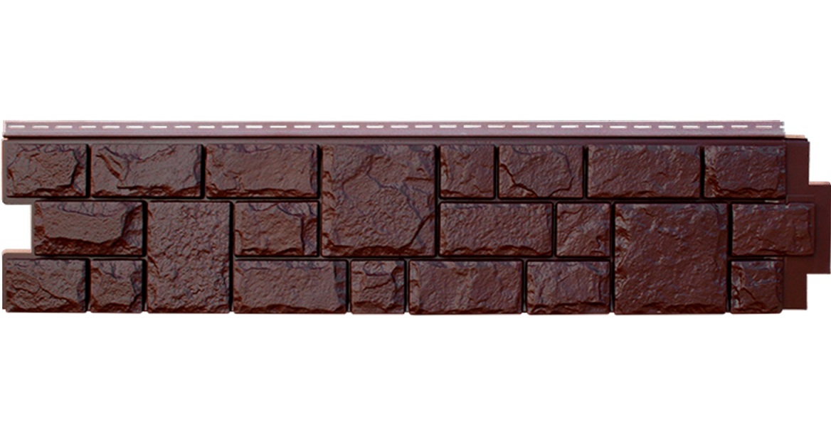 Фасадная панель ЯФАСАД Екатерининский камень Арабика