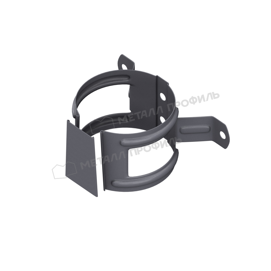 Держатель трубы D100 на дерево Foramina Freeze Matt Grey