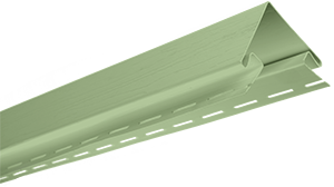 Планка наружный угол Альта-Сайдинг Салатовая