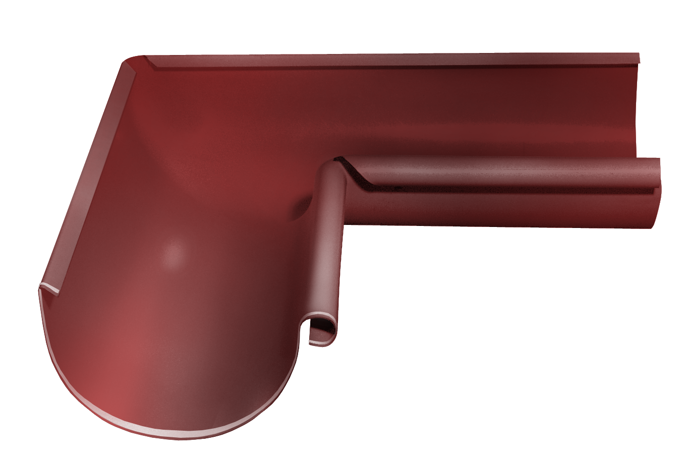 Угол желоба внутренний 90 гр. 125/90 ПО RR 29