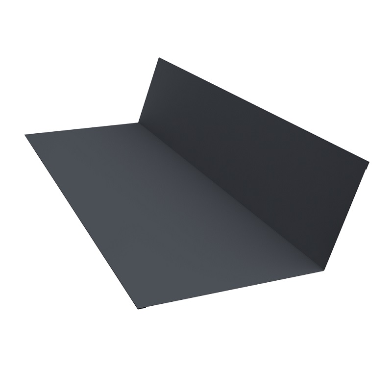 Планка примыкания 150х250 мм Сатин 0,5мм Ral 7024