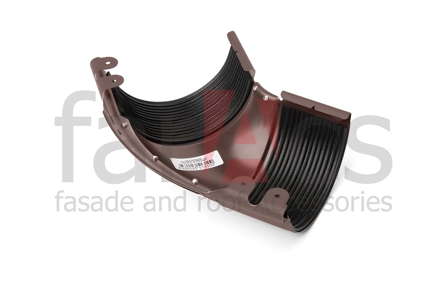 Угол желоба внешний 135° 125/90 MATT Ral 8017