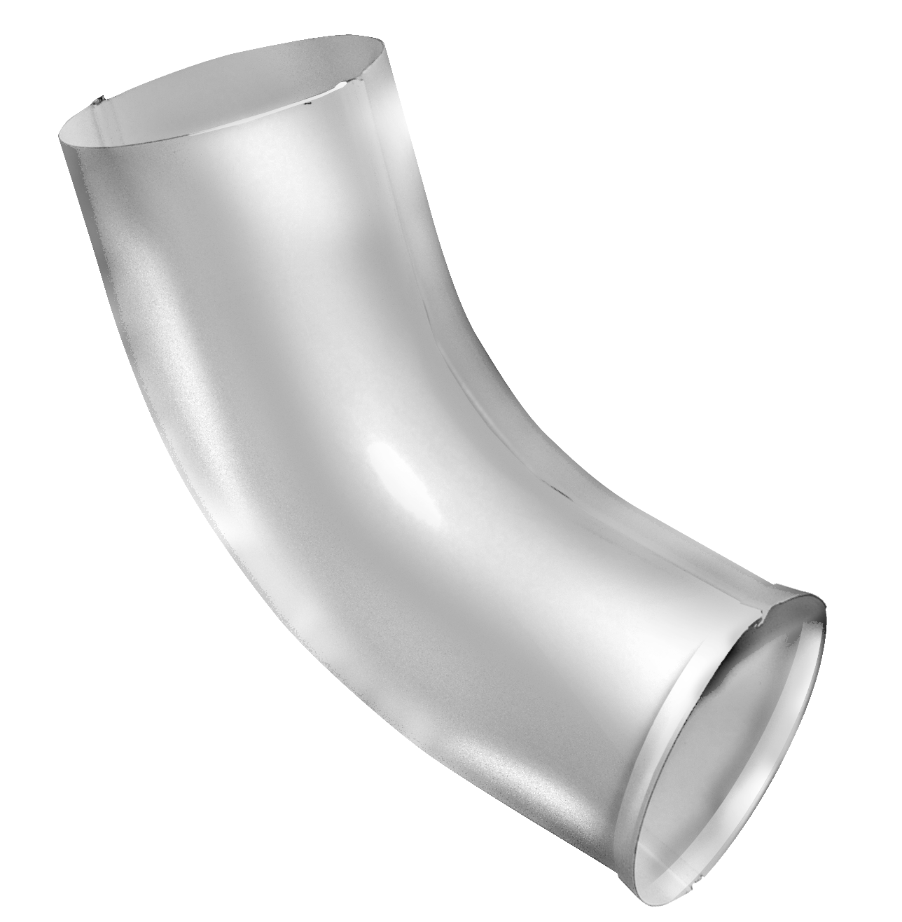 Колено стока 125/90 Rooftop dRain Ral 9003