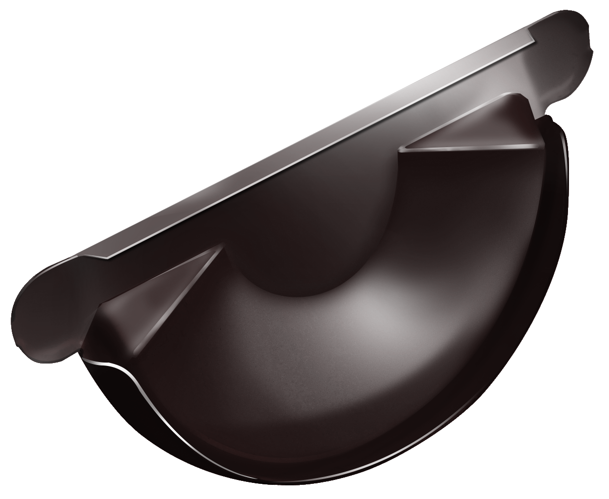 Заглушка желоба 150/100 Rooftop dRain Ral 8017