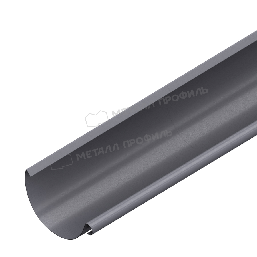 Желоб водосточный Foramina Freeze D=125 мм L=3м Matt Grey