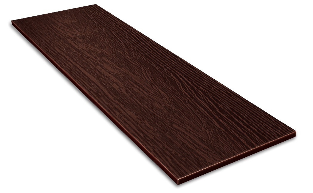 Фибросайдинг 190x8мм L=3,6м 0,684м2 Mokko