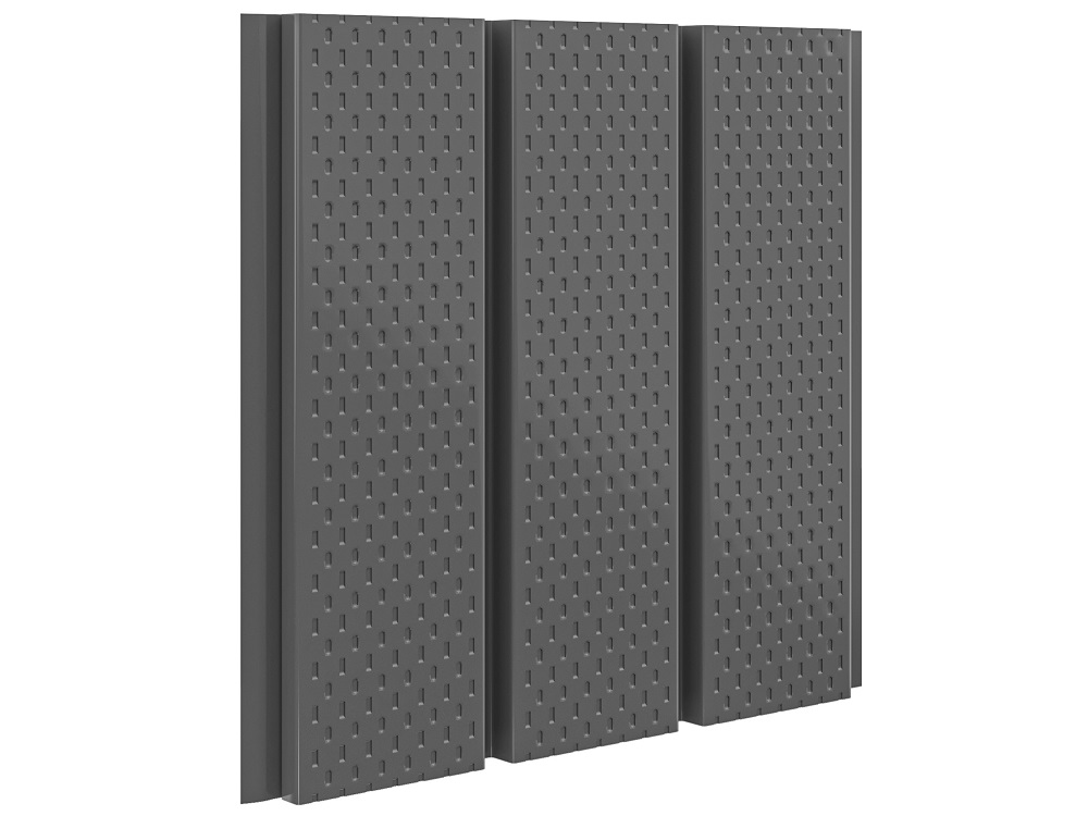 Софит с полной перфорацией 2,4 м Ре Zn140 0,45мм Ral 7024