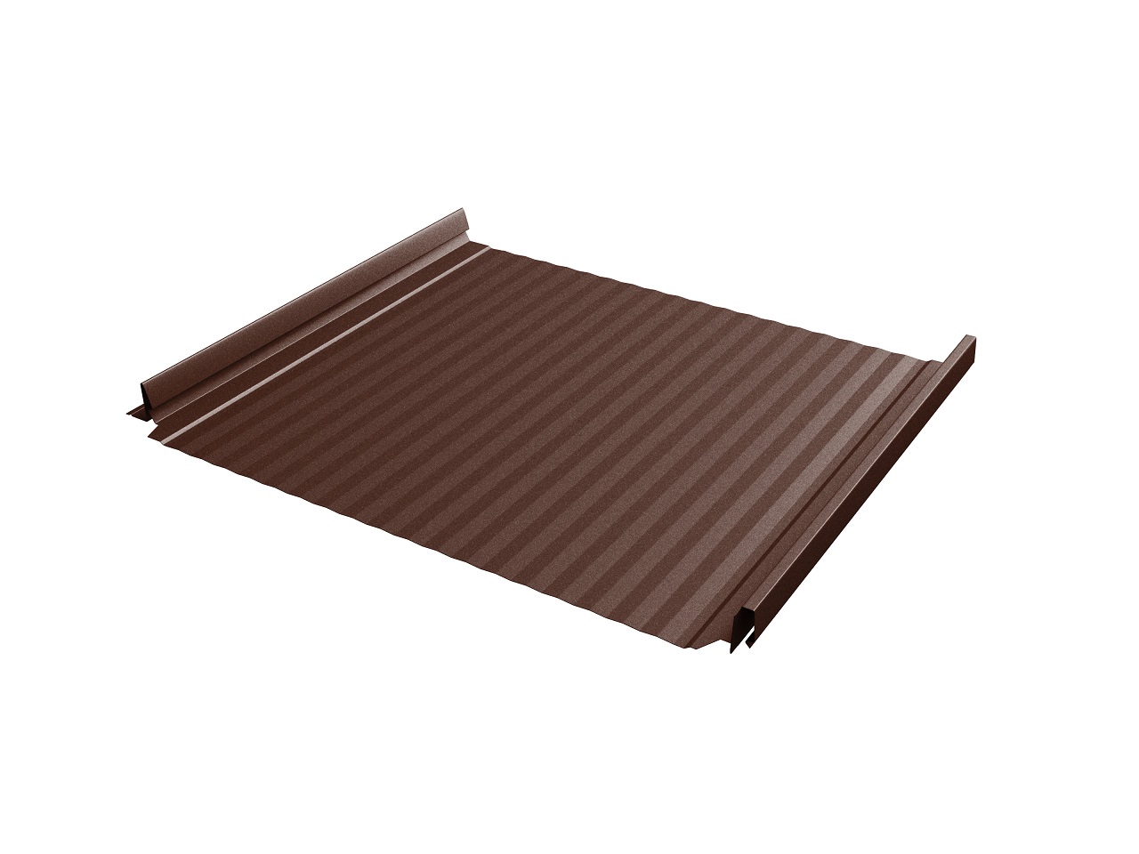 Кликфальц Pro Gofr Velur X 0,5 мм Ral 8017