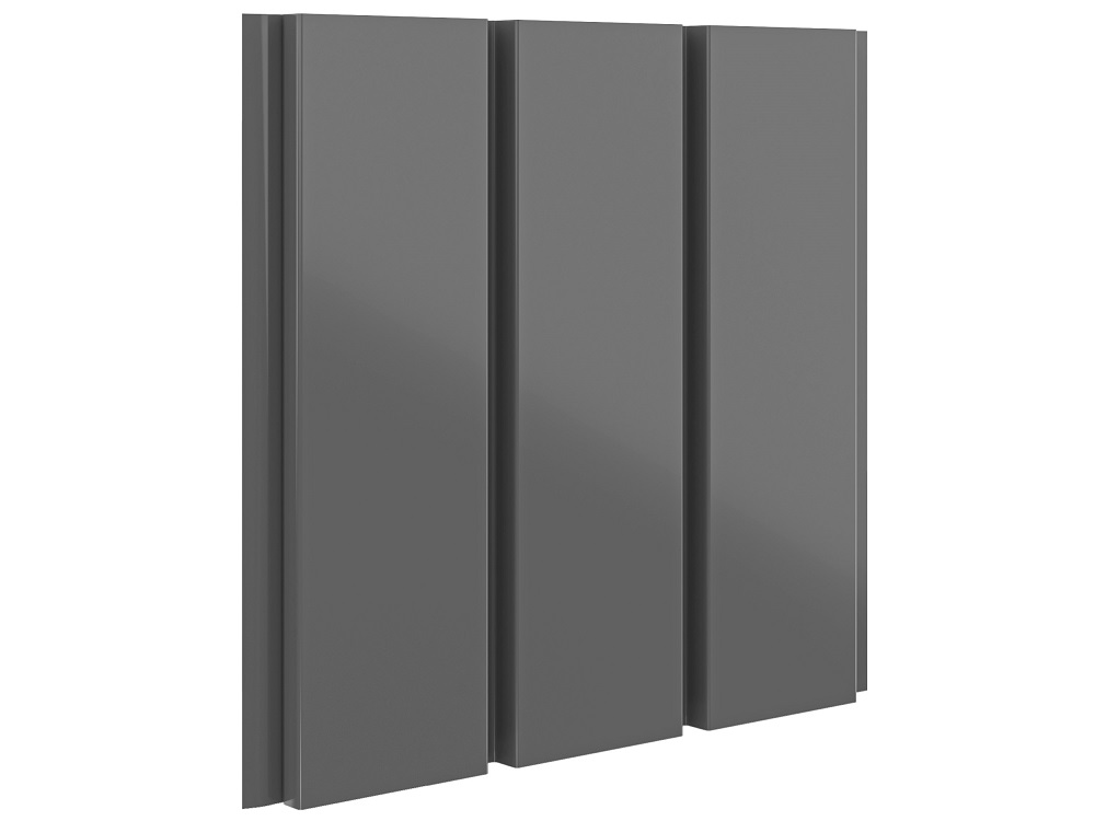 Софит без перфорации 2,4 м Ре Zn140 0,45мм Ral 7024